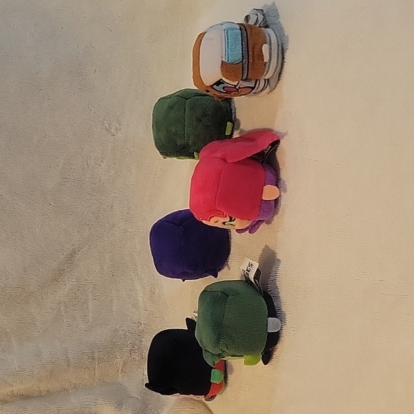 Set of 6 Kawaii Cubes Teen Titans Go! - Picture 5 of 7